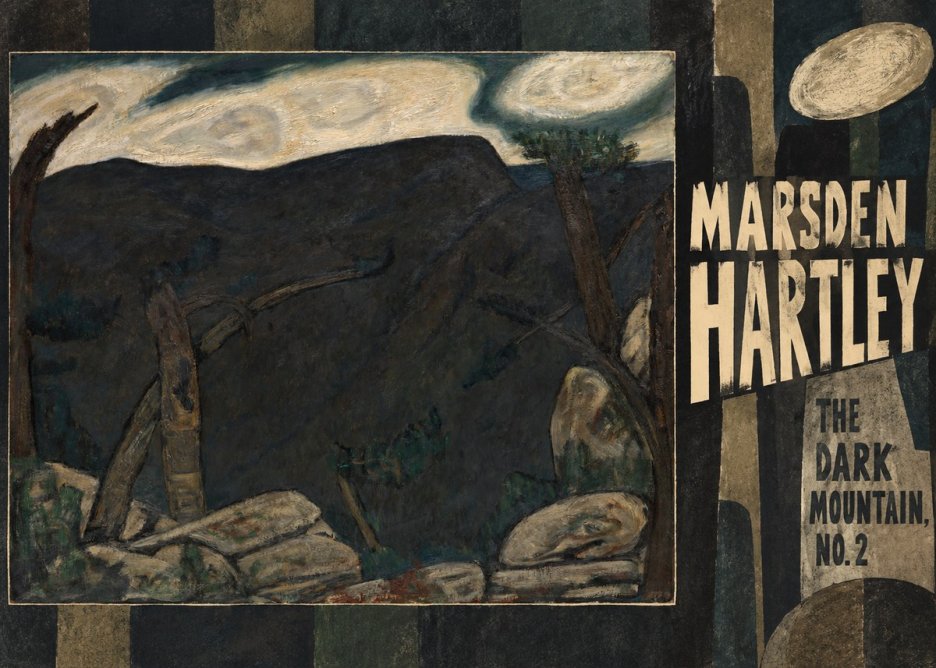 Marsden Hartley The Dark Mountain, No. 2 No5 - Plakát