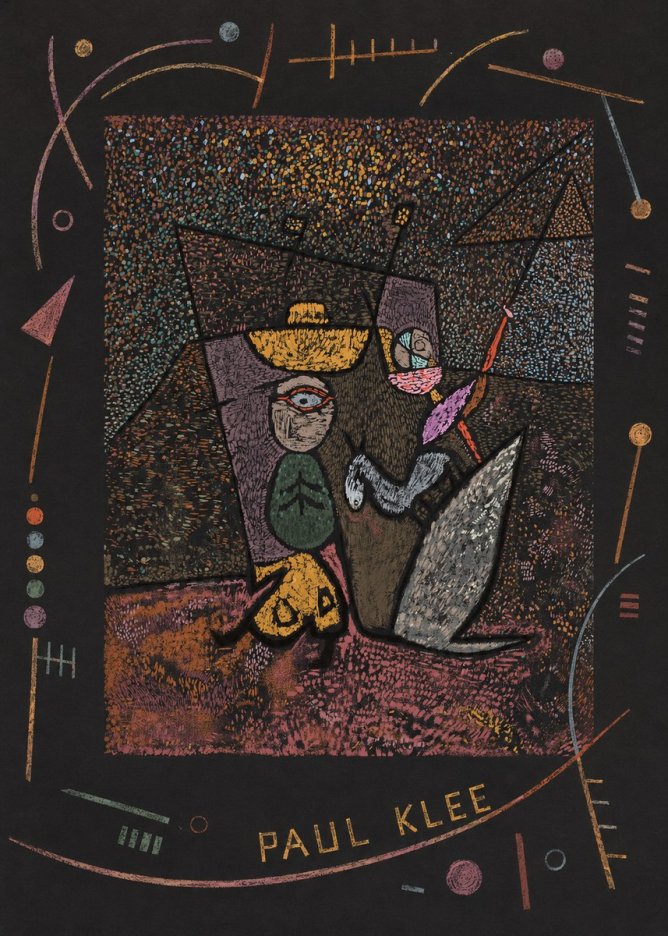 Paul Klee Man, Beast and Plant No4 - Plakát