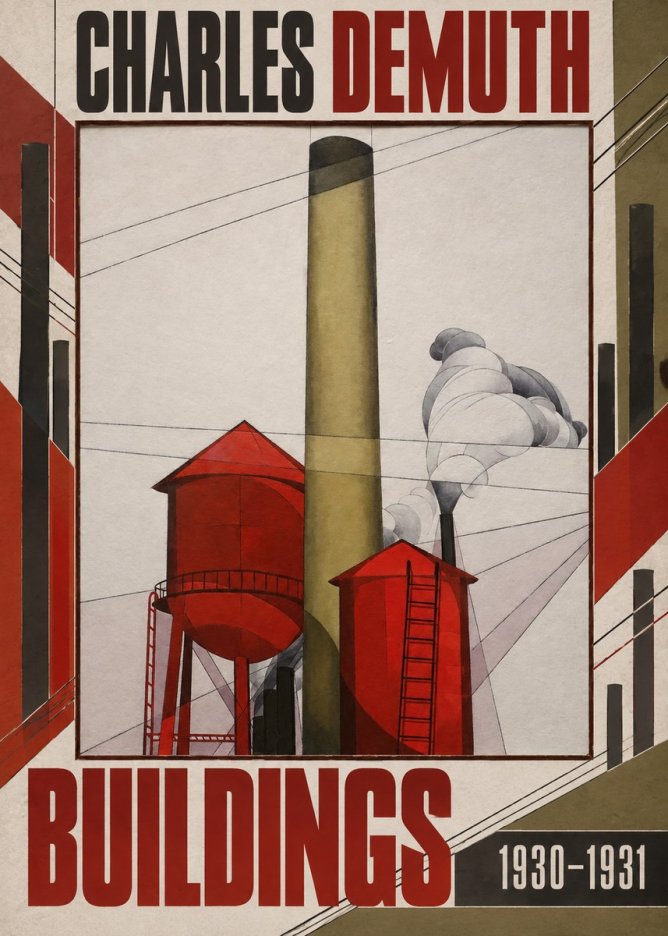 Charles Demuth Buildings No4 - Plakát