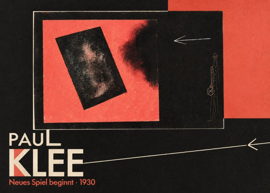 Paul Klee Neues Spiel Beginnt No6 - Plakát