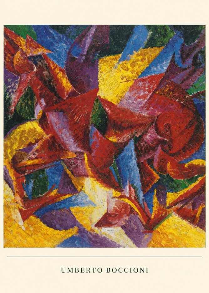 Umberto Boccioni Umberto Boccioni I No6 - Plakát