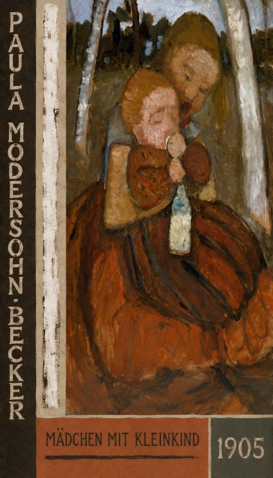 Paula Modersohn-Becker Mädchen Mit Kleinkind I No4 - Plakát