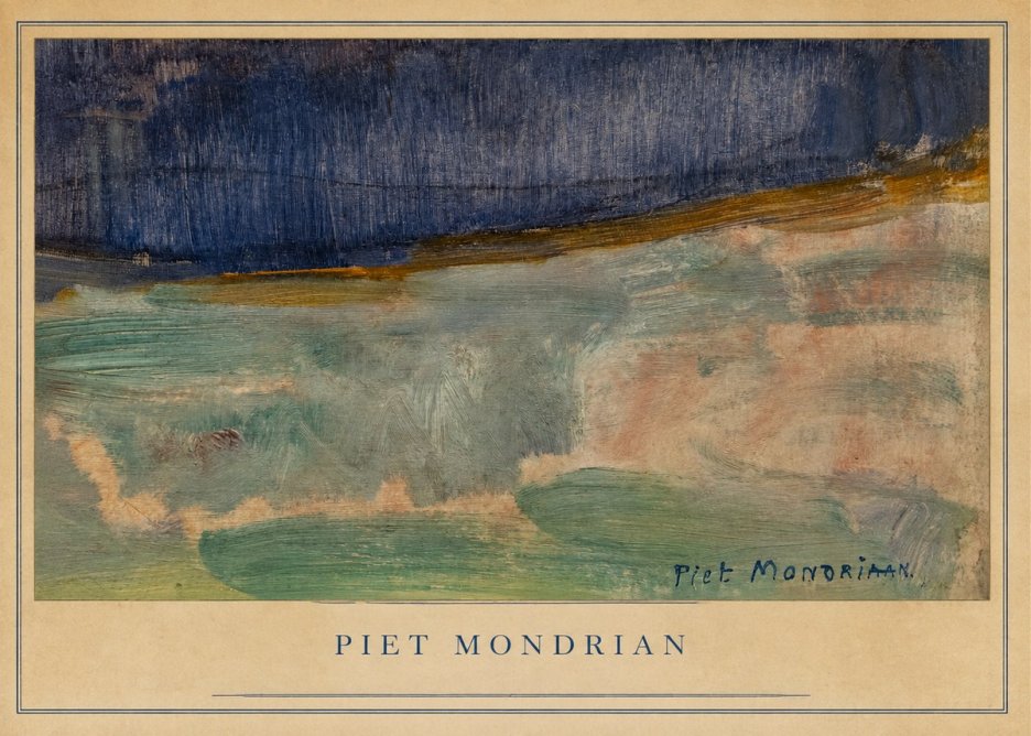 Piet Mondrian Piet Mondrian No2 - Plakát