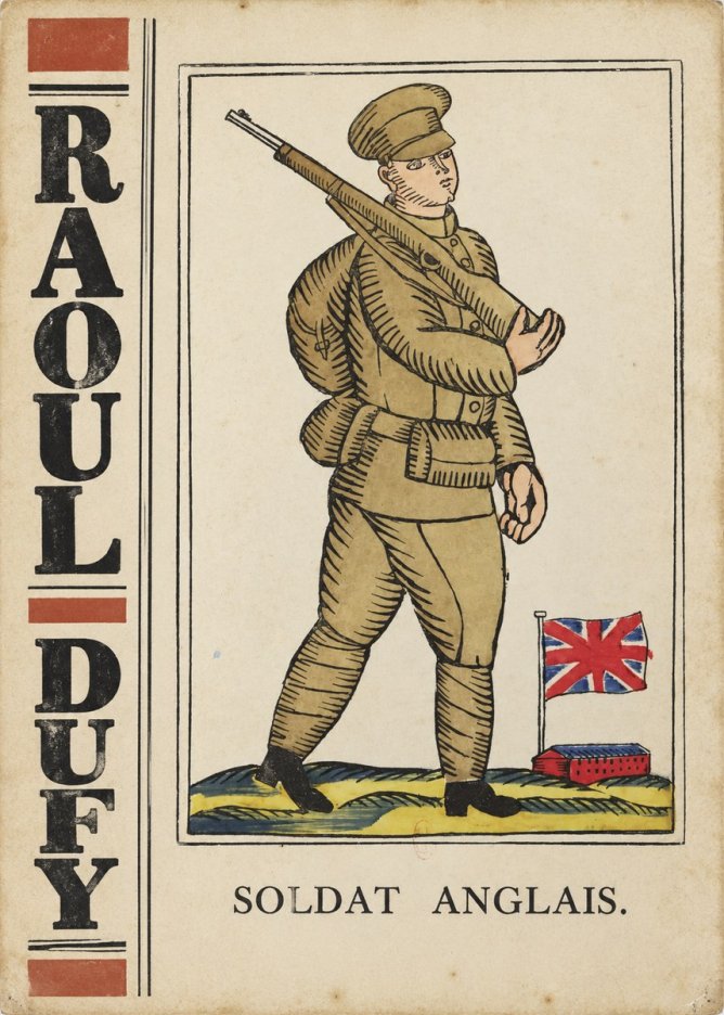 Raoul Dufy Soldat Anglais. No2 - Plakát