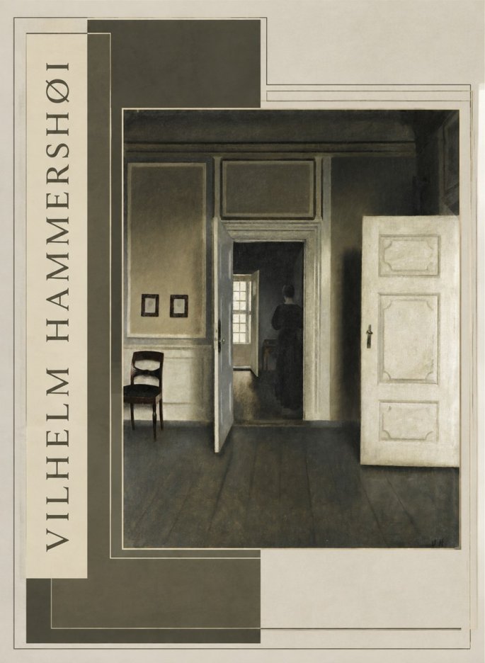Vilhelm Hammershøi Interior, Strandgade 30 I No2 - Plakát