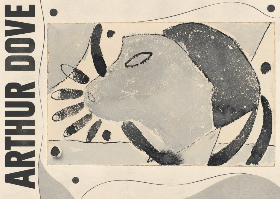Arthur Dove Head No2 - Plakát