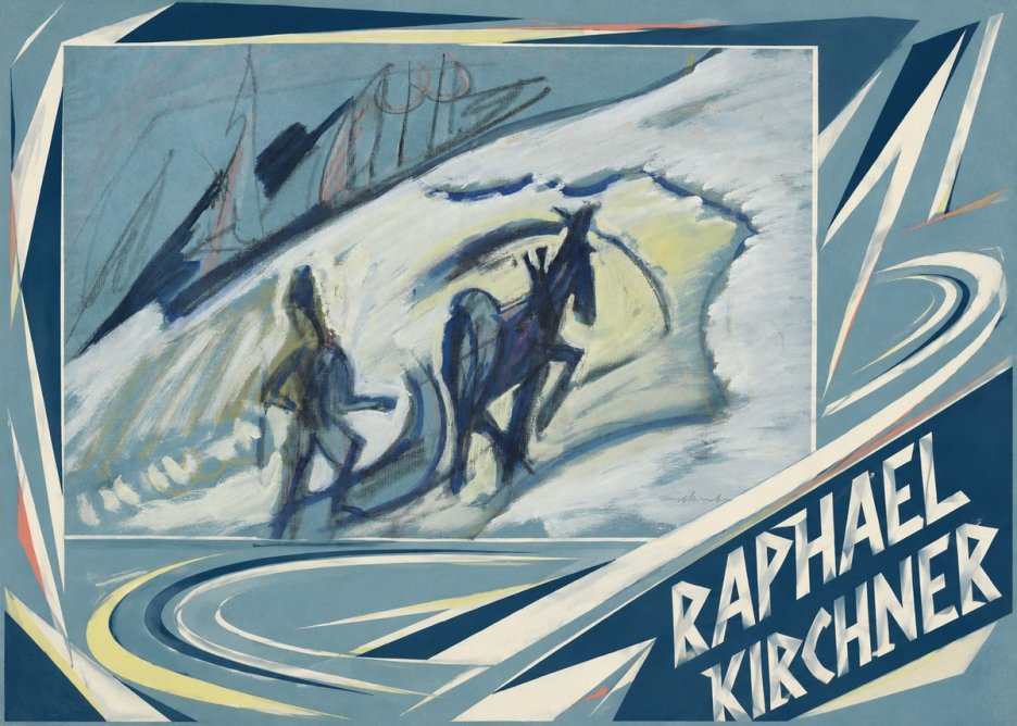 Raphael Kirchner Winter Sleigh Ride No5 - Plakát