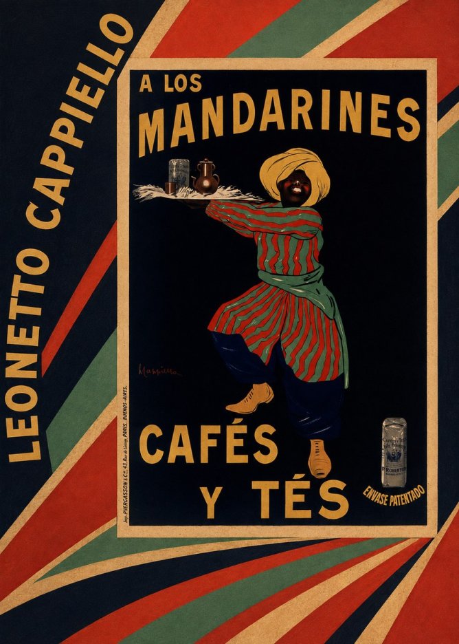 Leonetto Cappiello A Los Mandarines No5 - Plakát