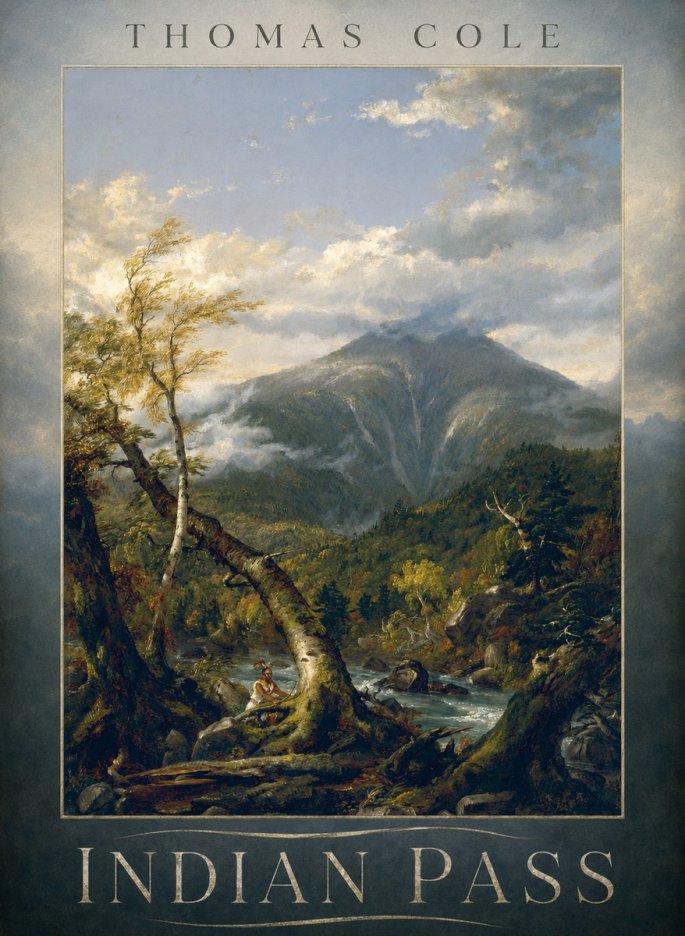 Thomas Cole Indian Pass I No6 - Plakát