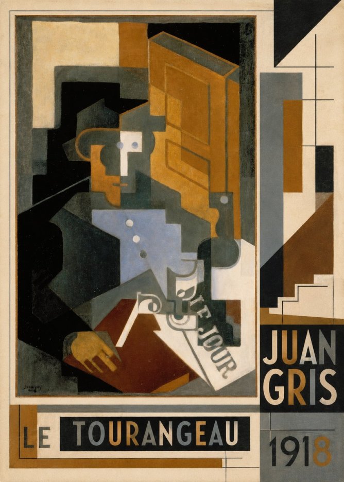 Juan Gris Le Tourangeau No2 - Plakát