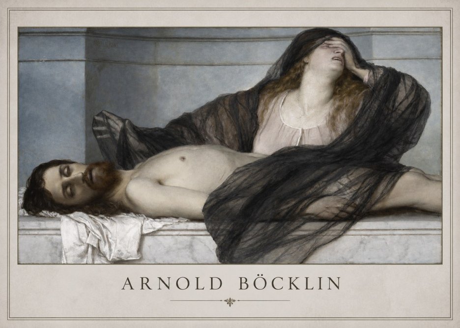 Arnold Böcklin Marie Magdalene No1 - Plakát