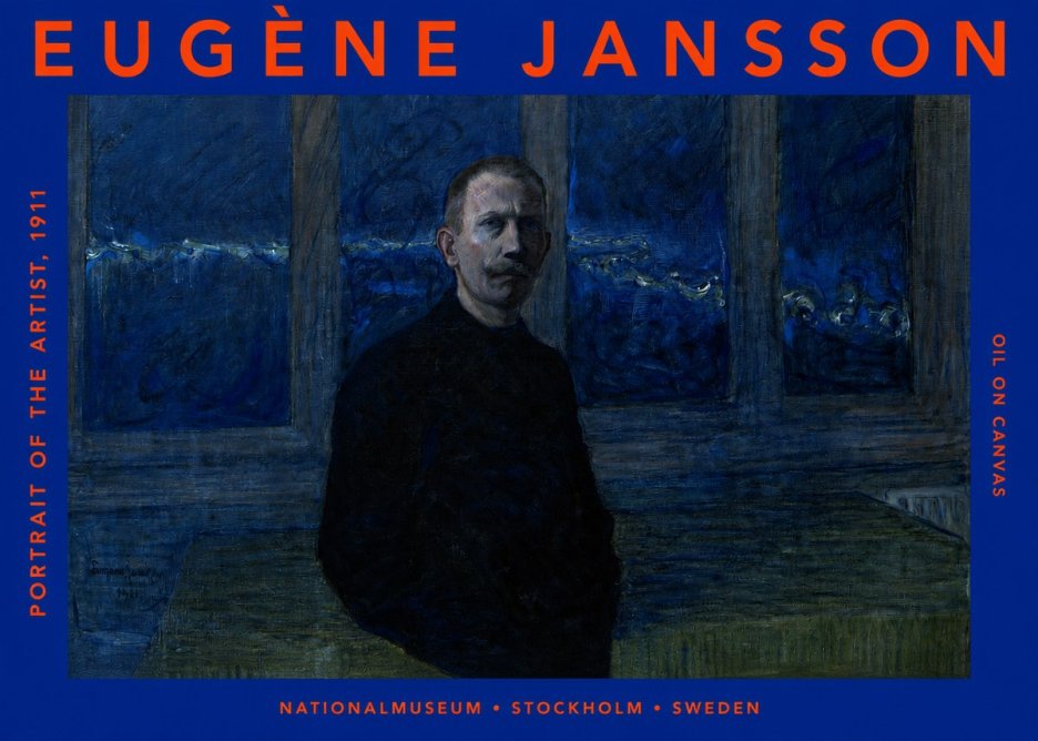 Eugène Jansson Portrait of the Artist, 1911 No2 - Plakát
