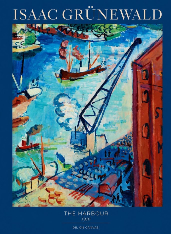 Isaac Grünewald The Harbour No1 - Plakát