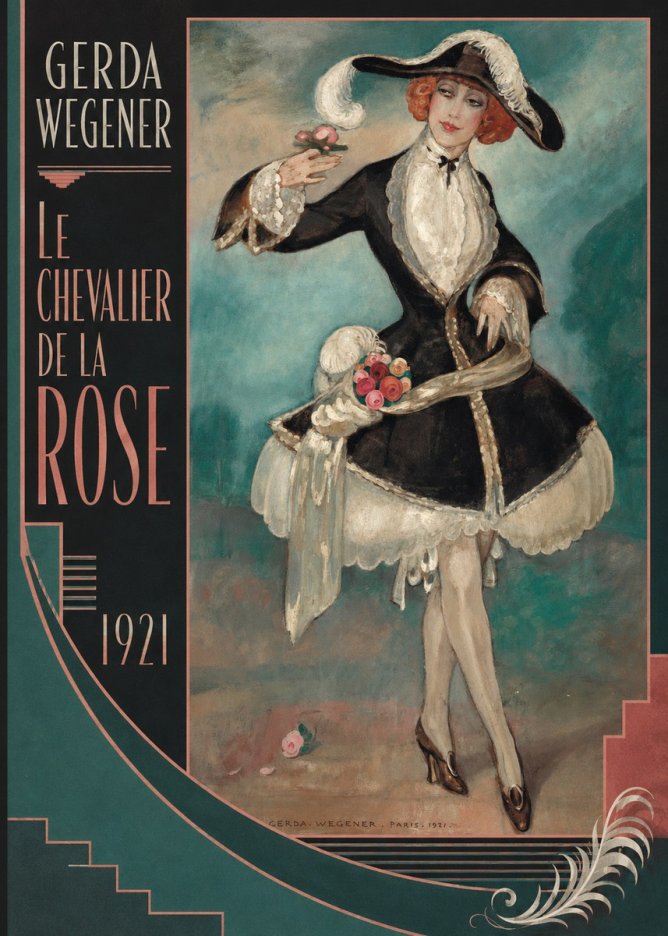 Gerda Wegener Le Chevalier De La Rose No3 - Plakát