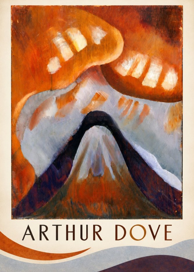 Arthur Dove Snowstorm No1 - Plakát