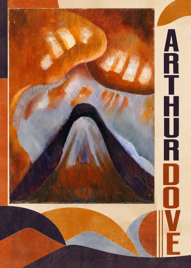 Arthur Dove Snowstorm No3 - Plakát