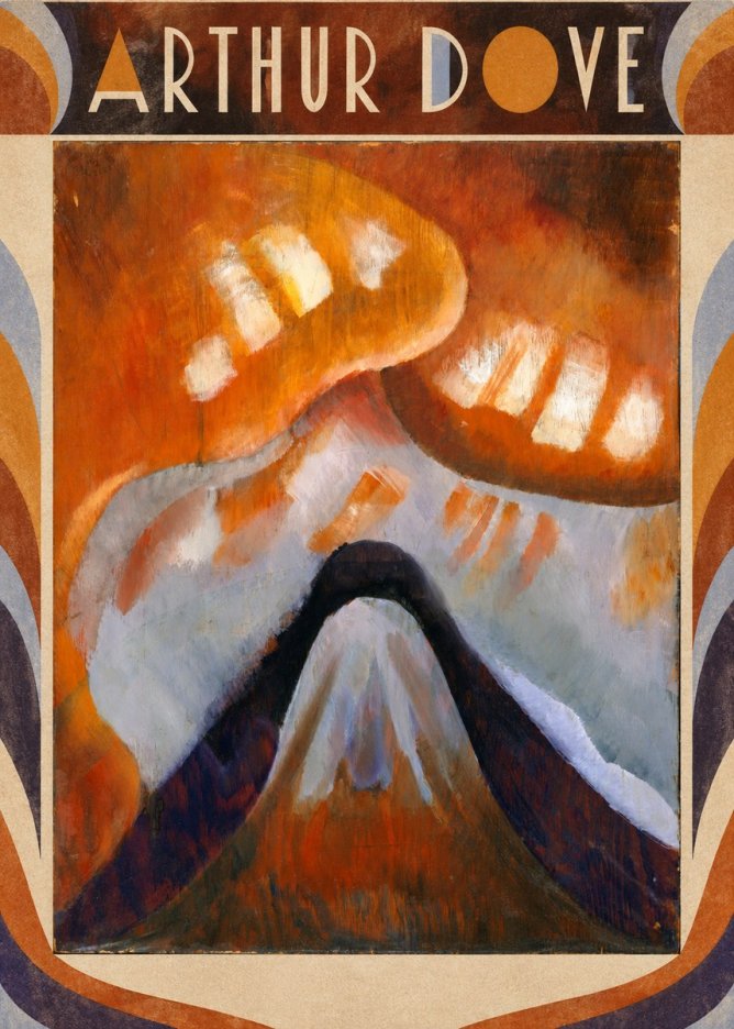 Arthur Dove Snowstorm No4 - Plakát