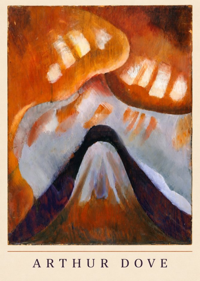 Arthur Dove Snowstorm No6 - Plakát