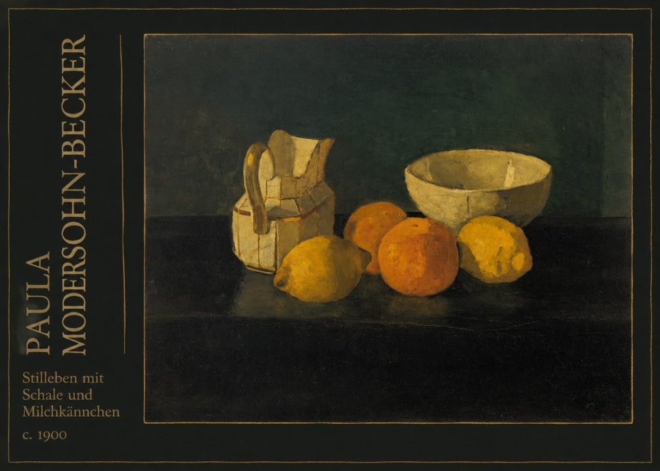 Paula Modersohn-Becker Stilleben Mit Schale Und Milchkännchen No2 - Plakát