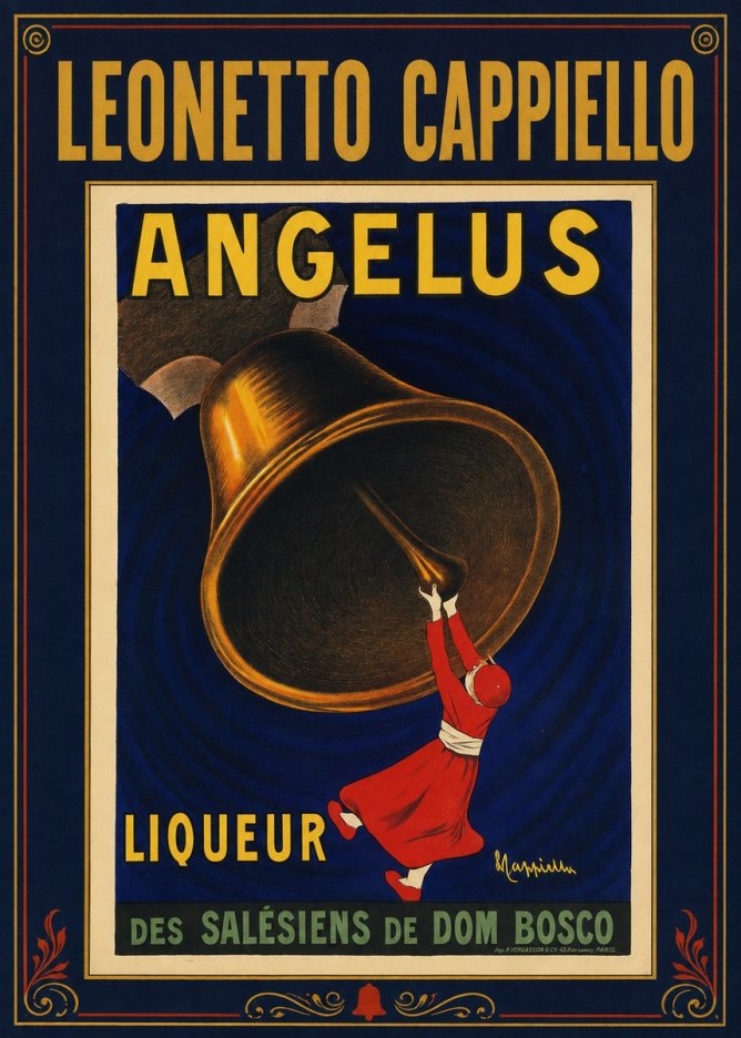 Leonetto Cappiello Angelus No1 - Plakát
