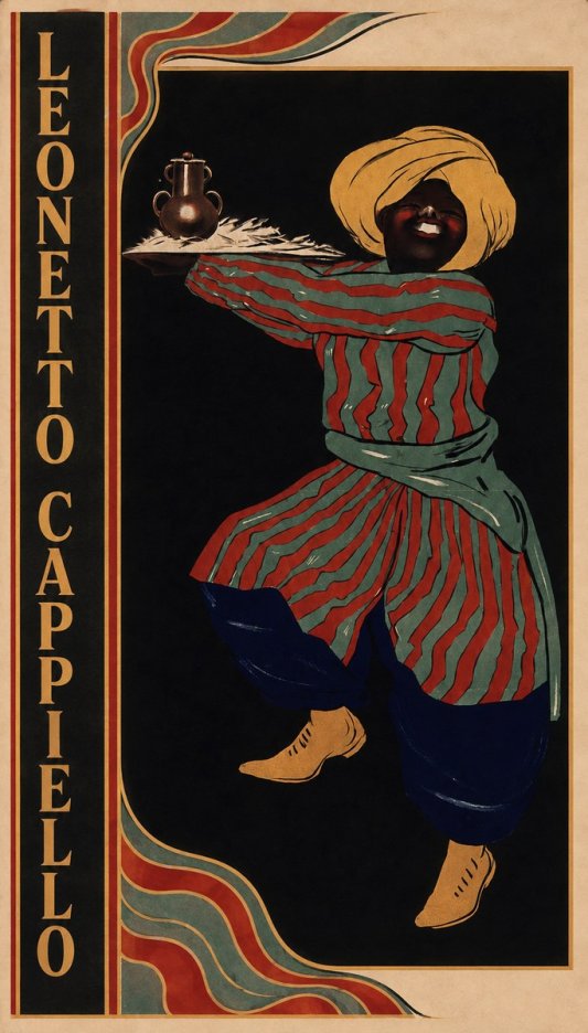 Leonetto Cappiello The Sultan No2 - Plakát