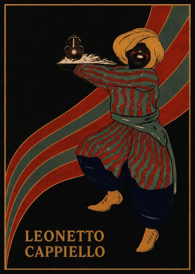 Leonetto Cappiello The Sultan No4 - Plakát