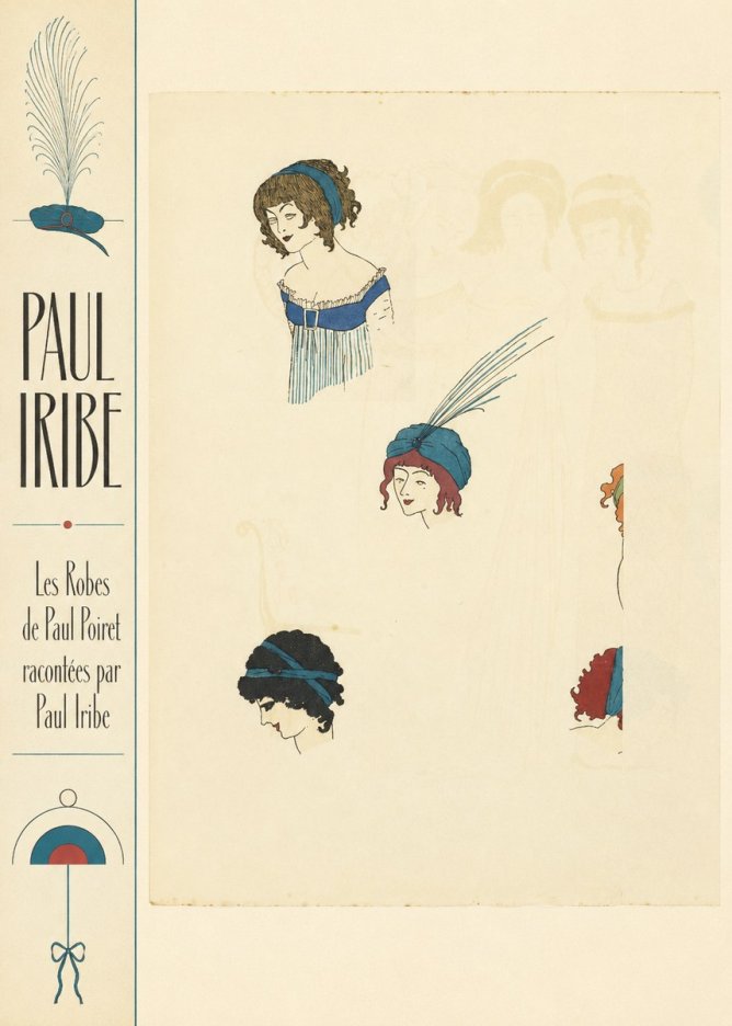 Paul Iribe Les Robes De Paul Poiret Racontées Par Paul Iribe No2 - Plakát