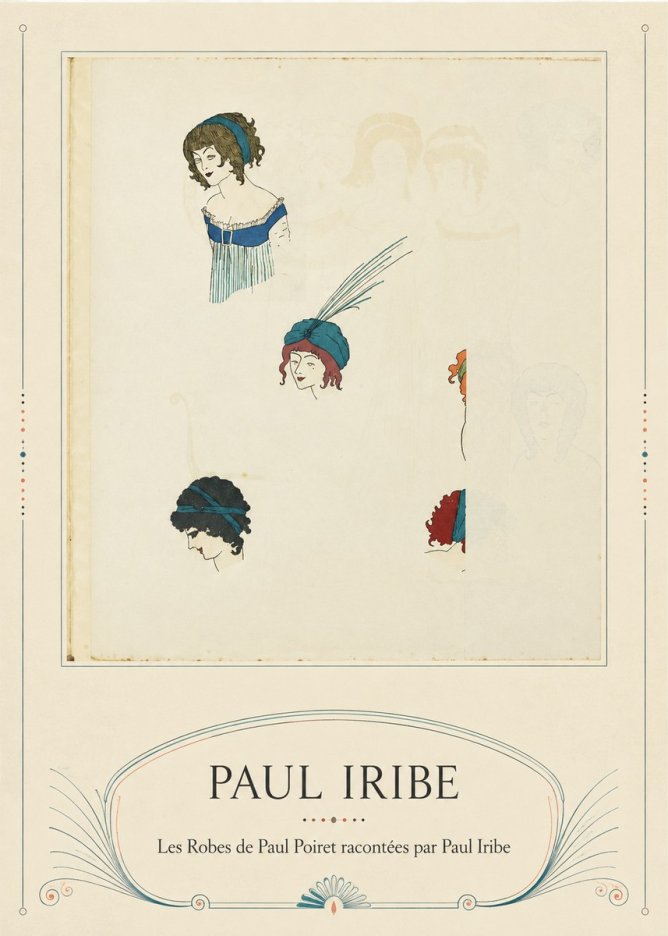 Paul Iribe Les Robes De Paul Poiret Racontées Par Paul Iribe No3 - Plakát