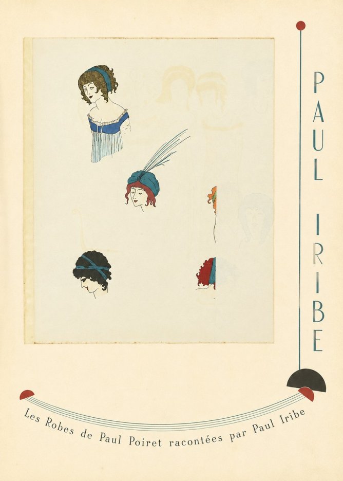 Paul Iribe Les Robes De Paul Poiret Racontées Par Paul Iribe No6 - Plakát
