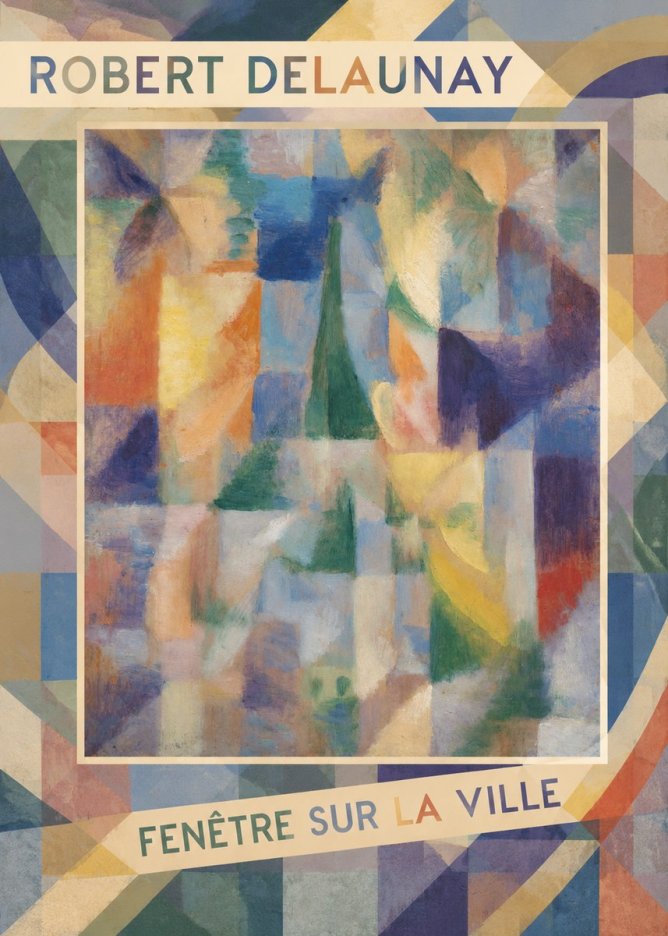 Robert Delaunay Fenêtre Sur La Ville No6 - Plakát