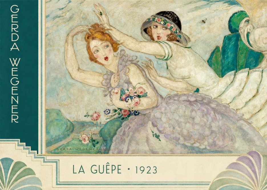 Gerda Wegener La Guêpe No2 - Plakát