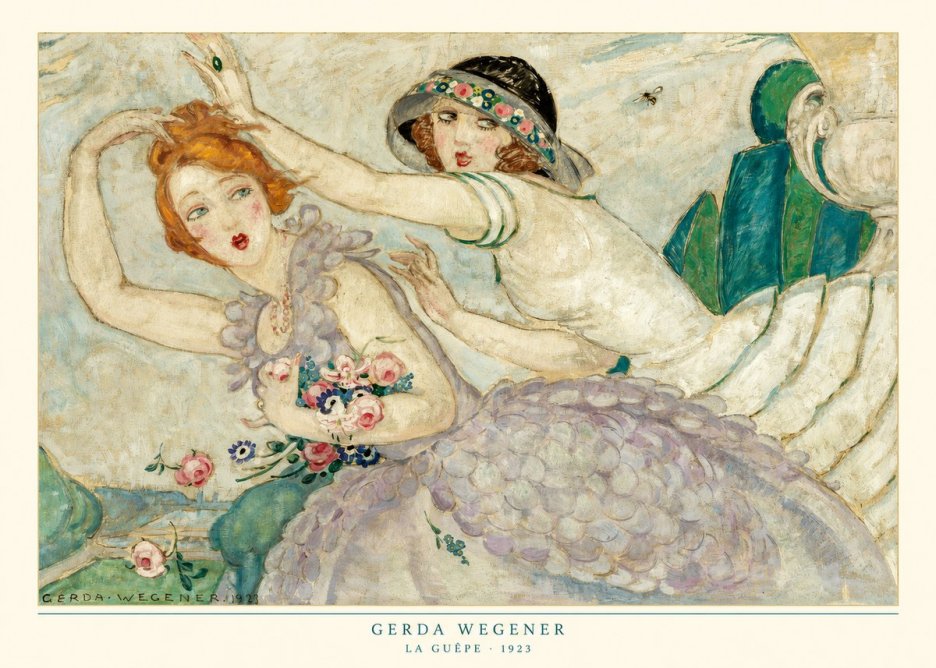 Gerda Wegener La Guêpe No6 - Plakát