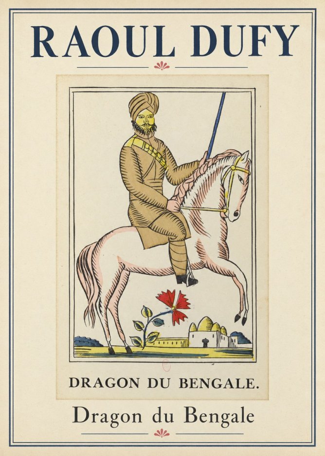 Raoul Dufy Dragon Du Bengale No1 - Plakát