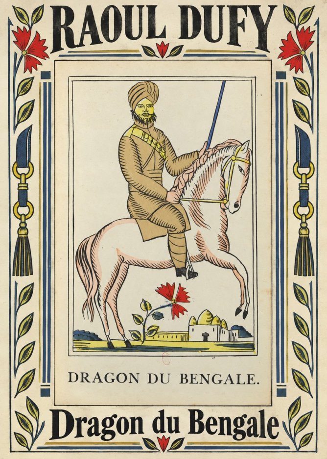 Raoul Dufy Dragon Du Bengale No2 - Plakát