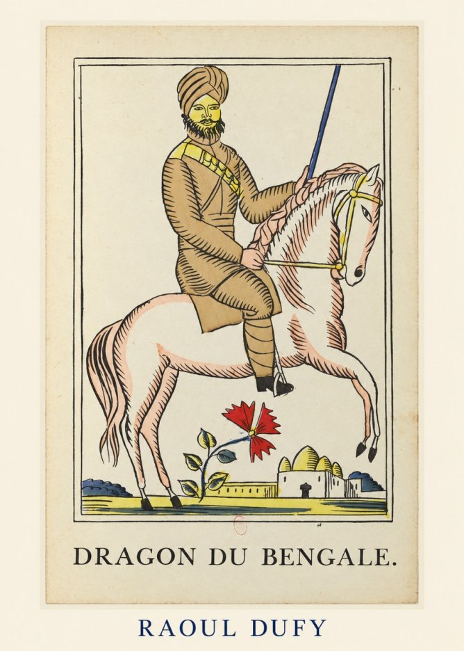 Raoul Dufy Dragon Du Bengale No3 - Plakát