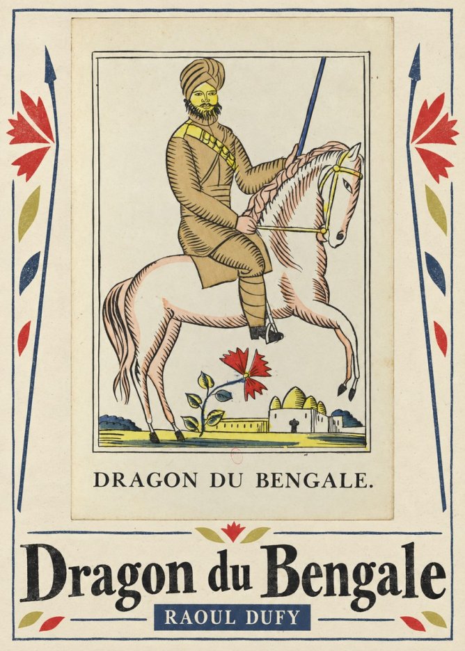 Raoul Dufy Dragon Du Bengale No5 - Plakát