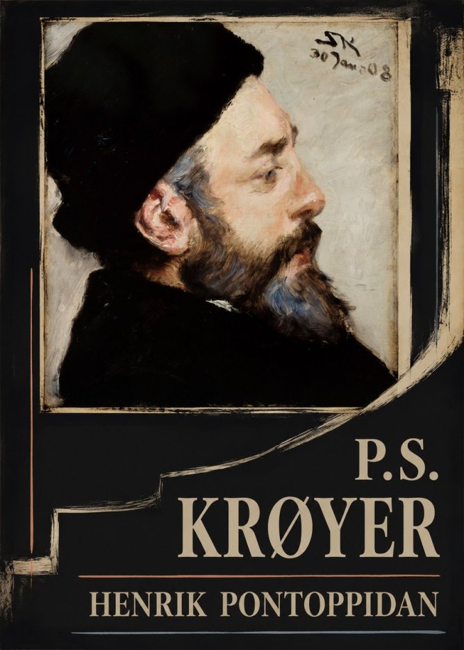 P.S. Krøyer Henrik Pontoppidan No3 - Plakát