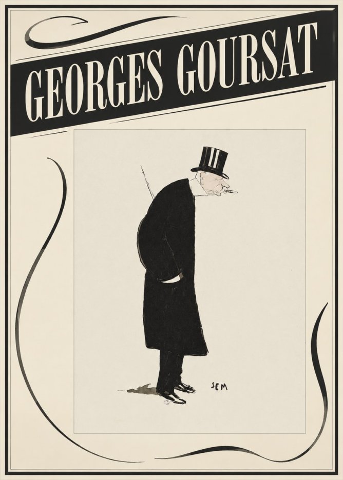 Georges Goursat Georges Goursat II No5 - Plakát