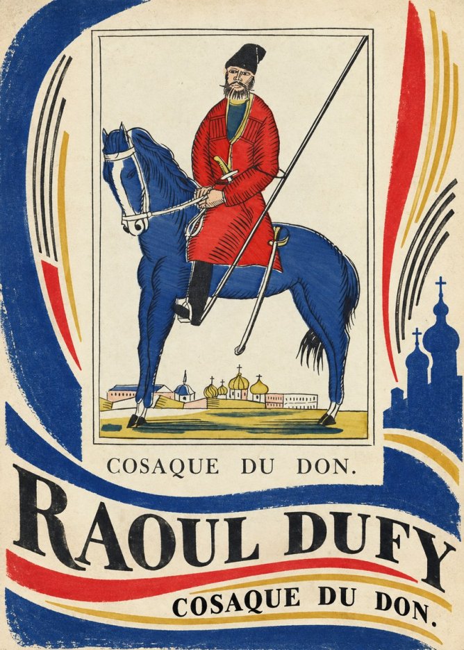 Raoul Dufy Cosaque Du Don. No4 - Plakát