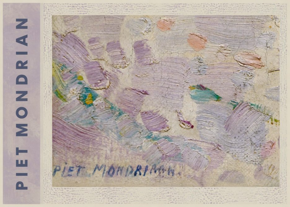 Piet Mondrian Abstract Composition No2 - Plakát