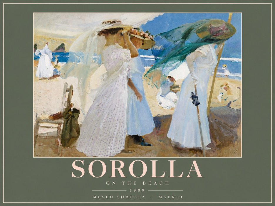 Sorolla On the Beach No4 - Plakát