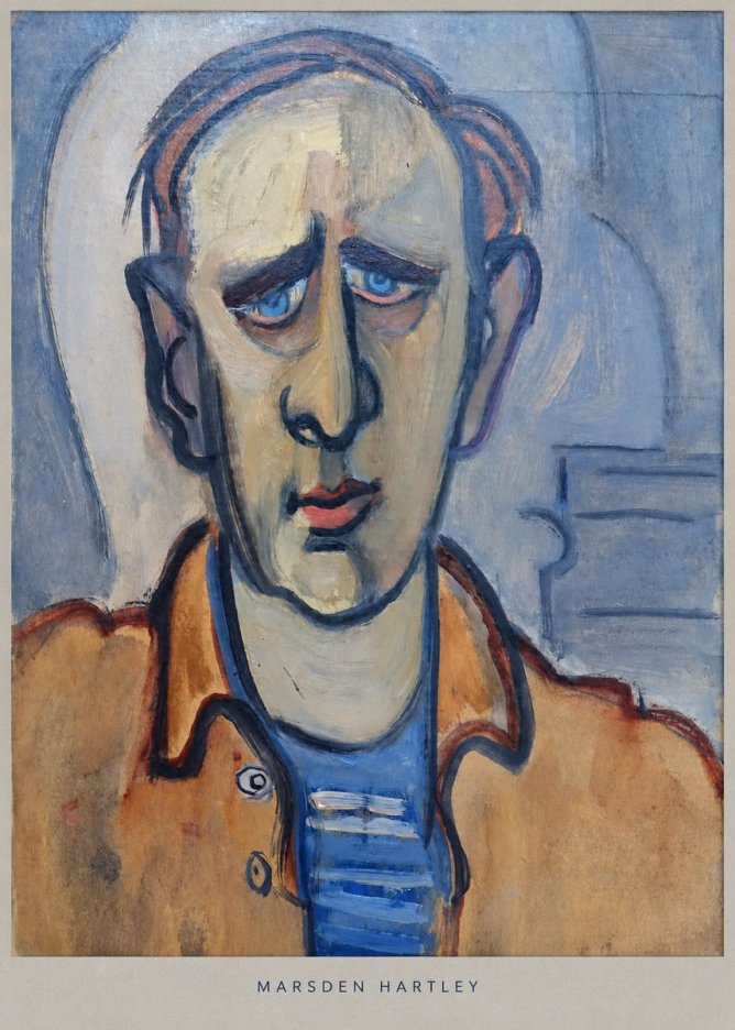 Marsden Hartley Portrait of a German Officer II No6 - Plakát