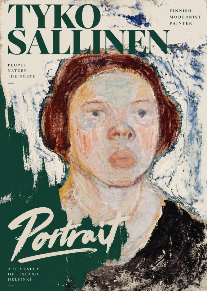 Tyko Sallinen Portrait I No5 - Plakát