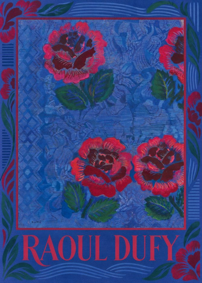Raoul Dufy Roses No1 - Plakát
