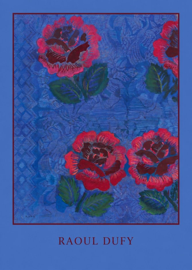 Raoul Dufy Roses No4 - Plakát