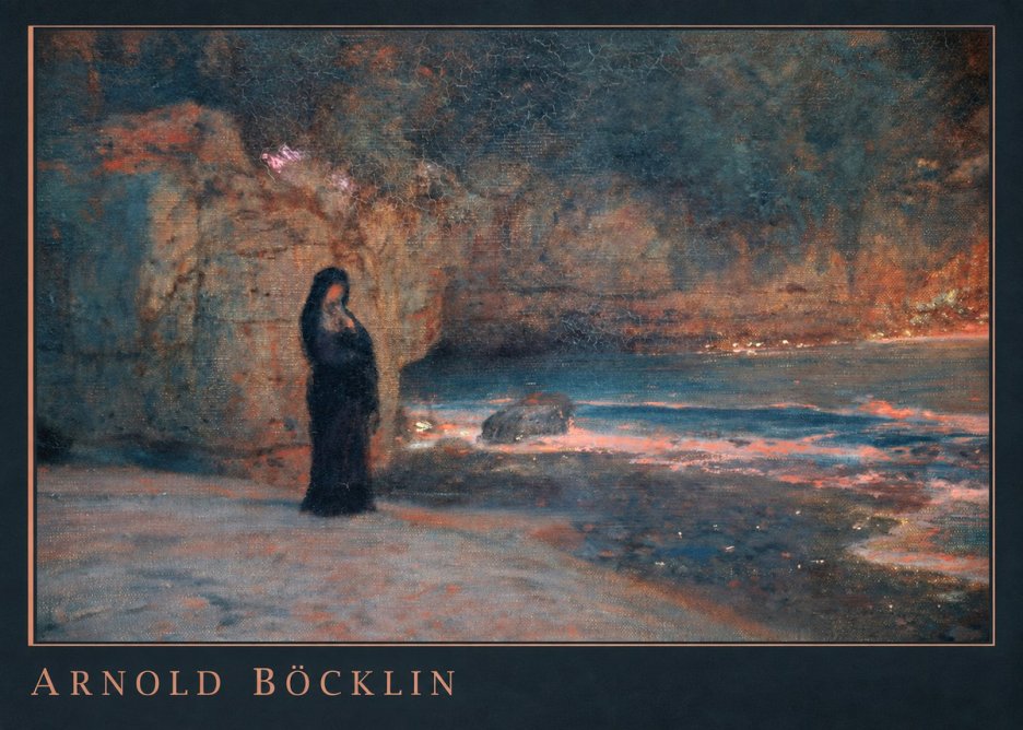 Arnold Böcklin The Lament No3 - Plakát