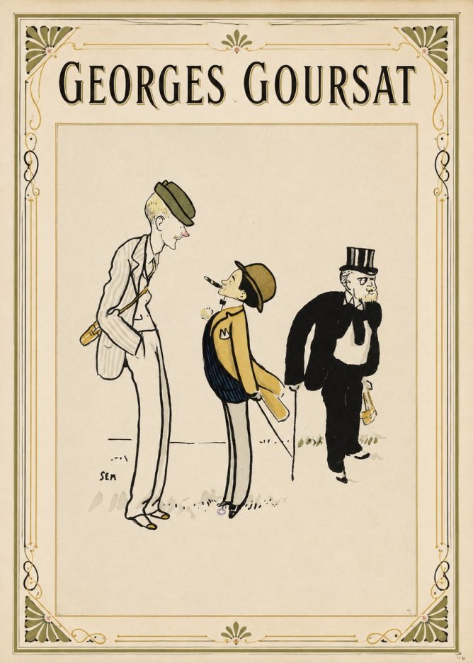 Georges Goursat Georges Goursat IV No1 - Plakát