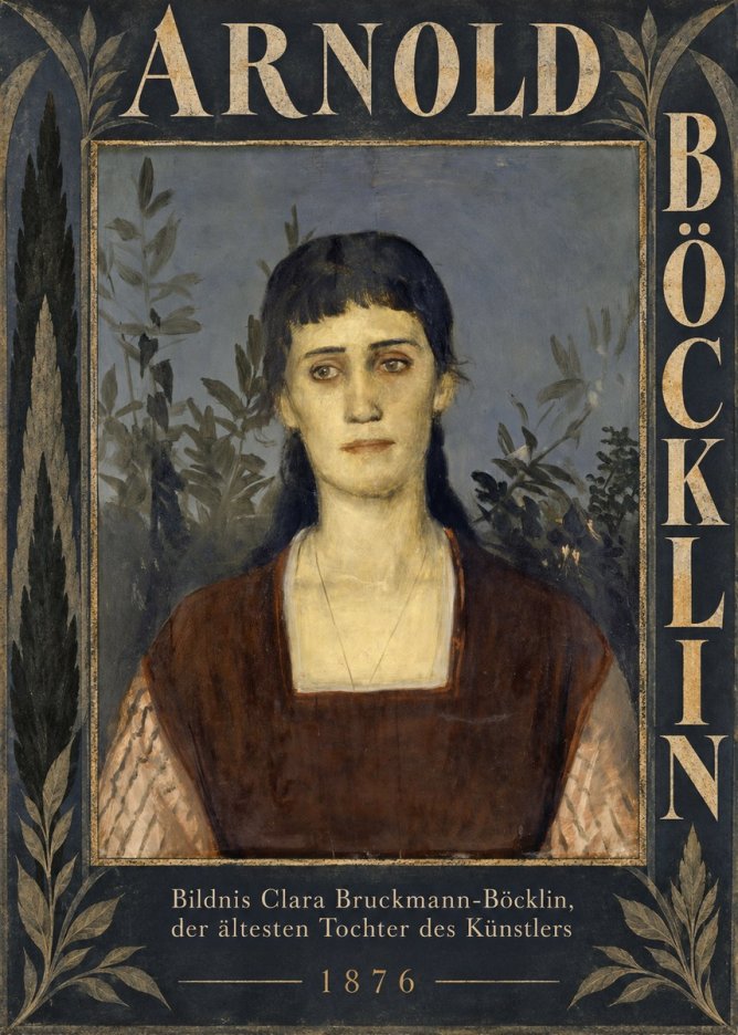 Arnold Böcklin Bildnis Clara Bruckmann-böcklin, Der Ältesten Tochter Des Künstlers No6 - Plakát