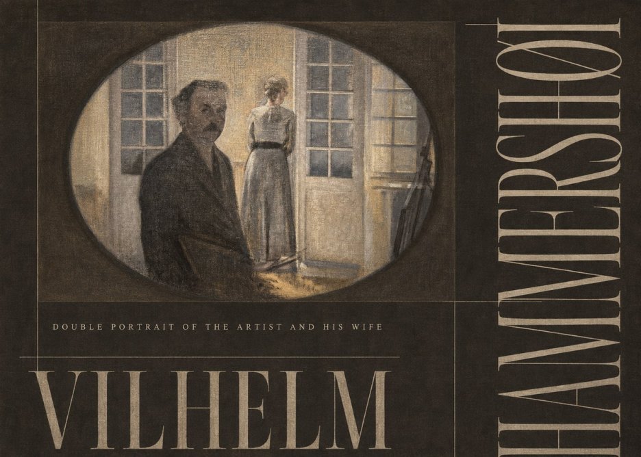 Vilhelm Hammershøi Double Portrait of the Artist and His Wife No3 - Plakát