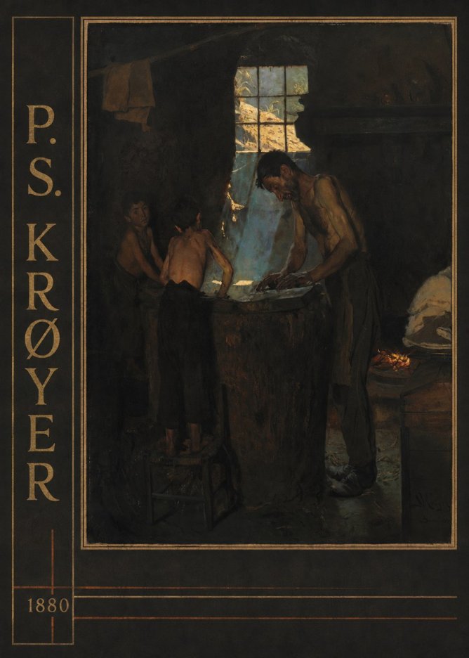 P.S. Krøyer A Forge No2 - Plakát